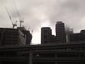 Brisbane from CityCat ferry, foggy morning DSC02390